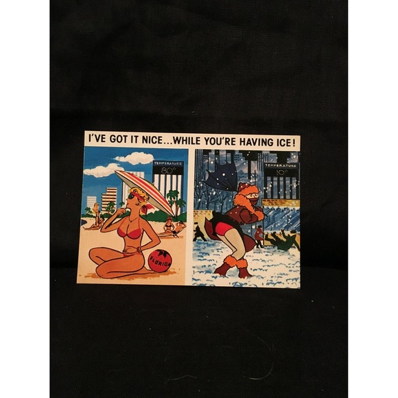 Other - Vintage Florida pin up postcard, Humorous vintage postcard